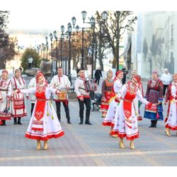 Открытии выставки «Человек, опередивший время»